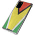 Guyana Flag Distressed Galaxy Note20 5G Clear Case