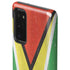 Guyana Flag Distressed Galaxy Note20 5G Pro Case