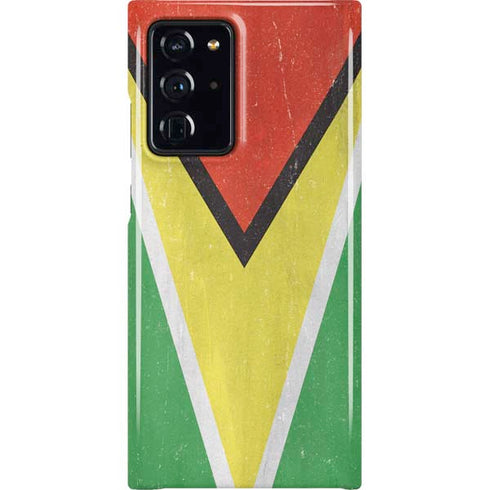 Guyana Flag Distressed Galaxy Note20 Ultra 5G Lite Case