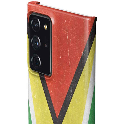 Guyana Flag Distressed Galaxy Note20 Ultra 5G Lite Case