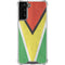 Guyana Flag Distressed Galaxy S21 FE Clear Case
