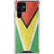 Guyana Flag Distressed Galaxy S22 Ultra Clear Case