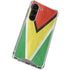 Guyana Flag Distressed Galaxy S23 Clear Case