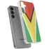 Guyana Flag Distressed Galaxy S24 Plus Clear Case