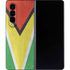 Guyana Flag Distressed Galaxy Z Fold4 5G Skin