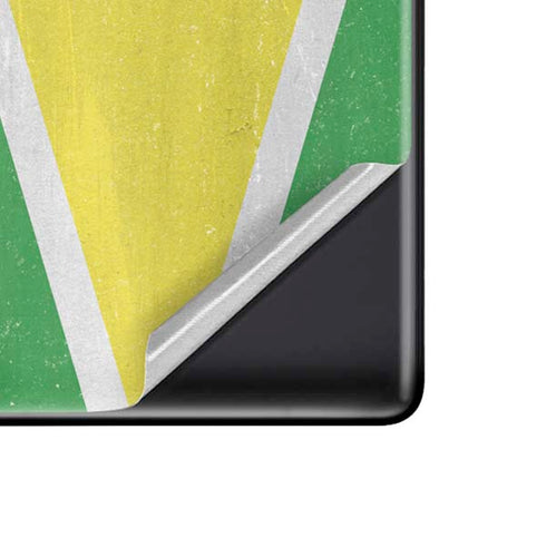 Guyana Flag Distressed Google Pixel 6 Skin