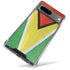 Guyana Flag Distressed Google Pixel 8 Clear Case