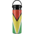 Guyana Flag Distressed Hydro Flask 20oz Wide Mouth Skin
