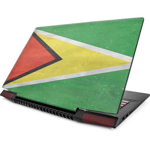 Guyana Flag Distressed Lenovo IdeaPad Skin
