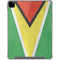 Guyana Flag Distressed iPad Pro 12.9in (2020) Clear Case