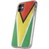 Guyana Flag Distressed iPhone 11 Clear Case