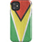 Guyana Flag Distressed iPhone 11 Impact Case