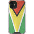 Guyana Flag Distressed iPhone 12 Clear Case