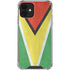 Guyana Flag Distressed iPhone 12 Mini Clear Case