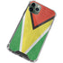 Guyana Flag Distressed iPhone 12 Pro Max Clear Case
