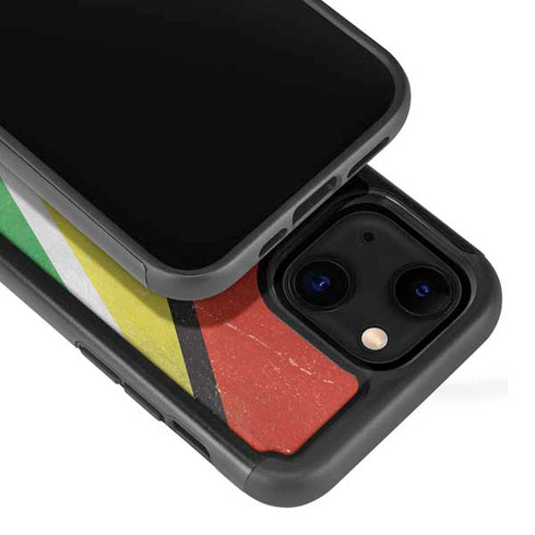Guyana Flag Distressed iPhone 13 Cargo Case