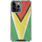 Guyana Flag Distressed iPhone 13 Pro Max Clear Case