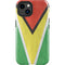 Guyana Flag Distressed iPhone 14 Plus Impact Case