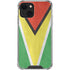 Guyana Flag Distressed iPhone 14 Plus Clear Case