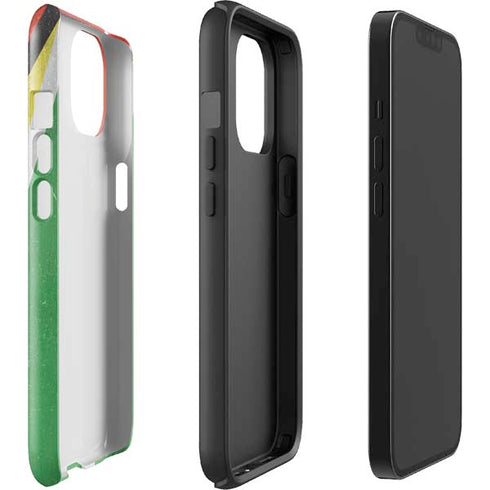 Guyana Flag Distressed iPhone 15 Impact Case