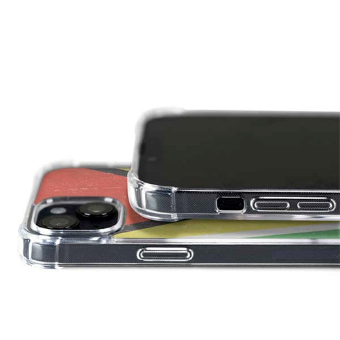 Guyana Flag Distressed iPhone 15 Plus MagSafe Case