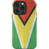 Guyana Flag Distressed iPhone 14 Pro Impact Case