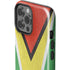 Guyana Flag Distressed iPhone 14 Pro Max Impact Case