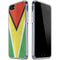 Guyana Flag Distressed iPhone SE (2nd & 3rd Gen) Clear Case