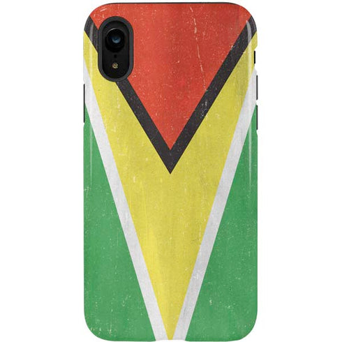 Guyana Flag Distressed iPhone XR Pro Case