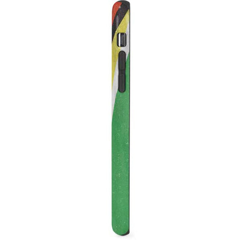 Guyana Flag Distressed iPhone XS Pro Case