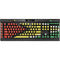 Guyana Flag Distressed K95 RGB PLATINUM Mechanical Gaming Keyboard Skin