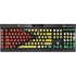 Guyana Flag Distressed K95 RGB PLATINUM Mechanical Gaming Keyboard Skin