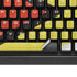 Guyana Flag Distressed K95 RGB PLATINUM Mechanical Gaming Keyboard Skin