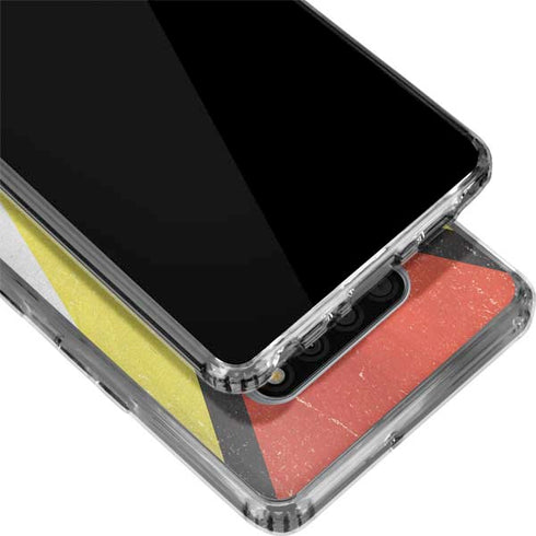 Guyana Flag Distressed LG Stylo 6 Clear Case