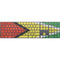 Guyana Flag Distressed Magic Keyboard with Numeric Keypad Skin