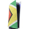 Guyana Flag Distressed PS5 Digital Edition Console Skin