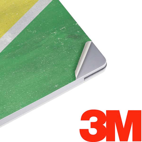 Guyana Flag Distressed Surface Laptop 3 13.5in Skin