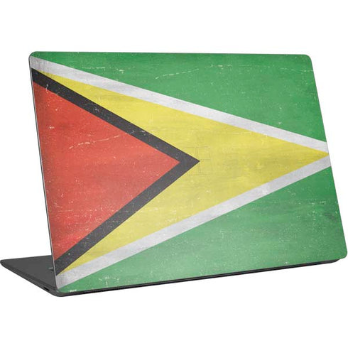 Guyana Flag Distressed Surface Laptop 4 15in Skin