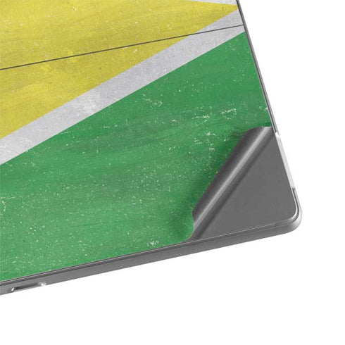 Guyana Flag Distressed Surface Pro 8 Skin