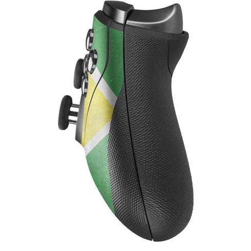 Guyana Flag Distressed Xbox Elite Wireless Controller Series 2 Skin