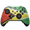 Guyana Flag Distressed Xbox One Elite Controller Skin