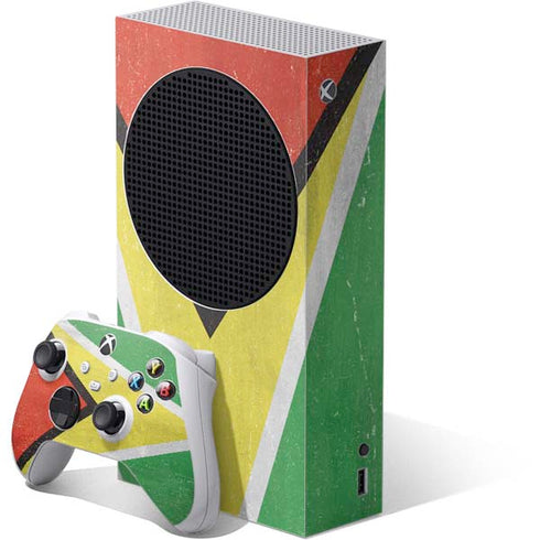 Guyana Flag Distressed Xbox Series S Bundle Skin