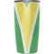 Guyana Flag Distressed Yeti 20oz Tumbler Skin