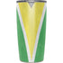 Guyana Flag Distressed Yeti 20oz Tumbler Skin