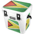 Guyana Flag Distressed YETI Roadie 24 Hard Cooler Skin
