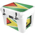 Guyana Flag Distressed YETI Tundra 35 Hard Cooler Skin