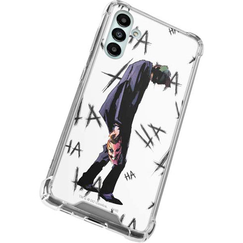 DC Comics The Joker HAHAHA Walking Galaxy A13 5G Clear Case