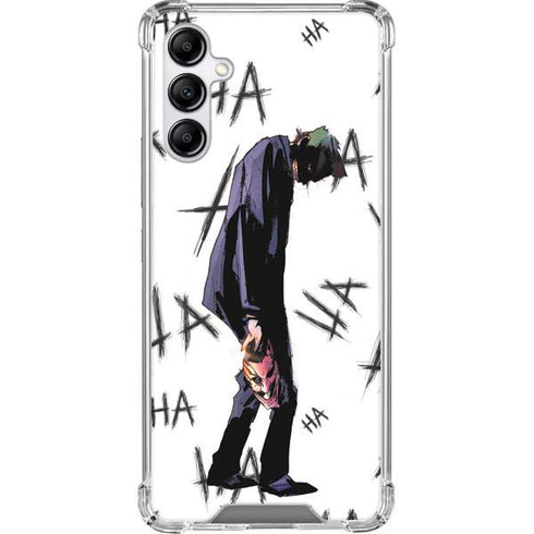 DC Comics The Joker HAHAHA Walking Galaxy A14 5G Clear Case