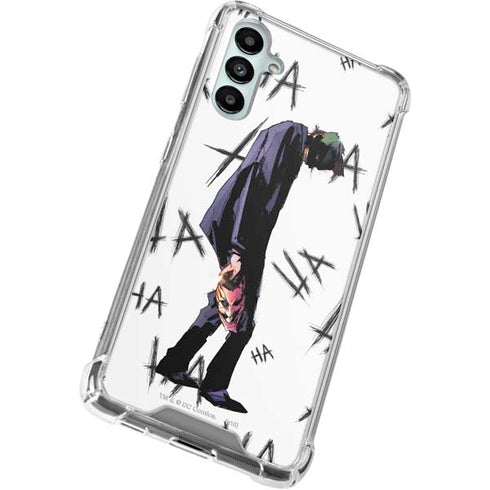 DC Comics The Joker HAHAHA Walking Galaxy A14 5G Clear Case