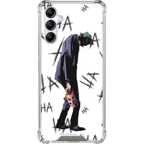 DC Comics The Joker HAHAHA Walking Galaxy A15 5G Clear Case